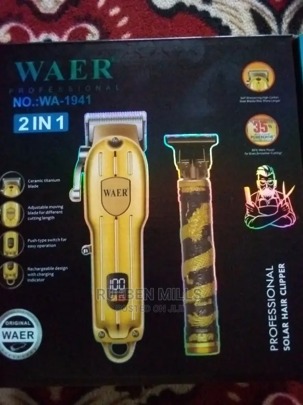 2 in 1 Barbering Machine, Beard Trimmer