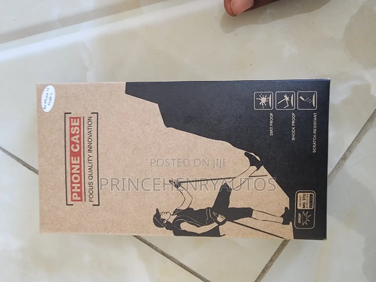 Temdan iPhone 13 Pro Waterproof Case+Screen Protector