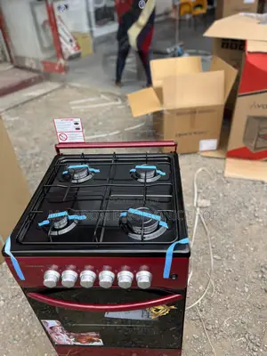 Volcano 4 Burner Gas Cooker With Oven Grill
