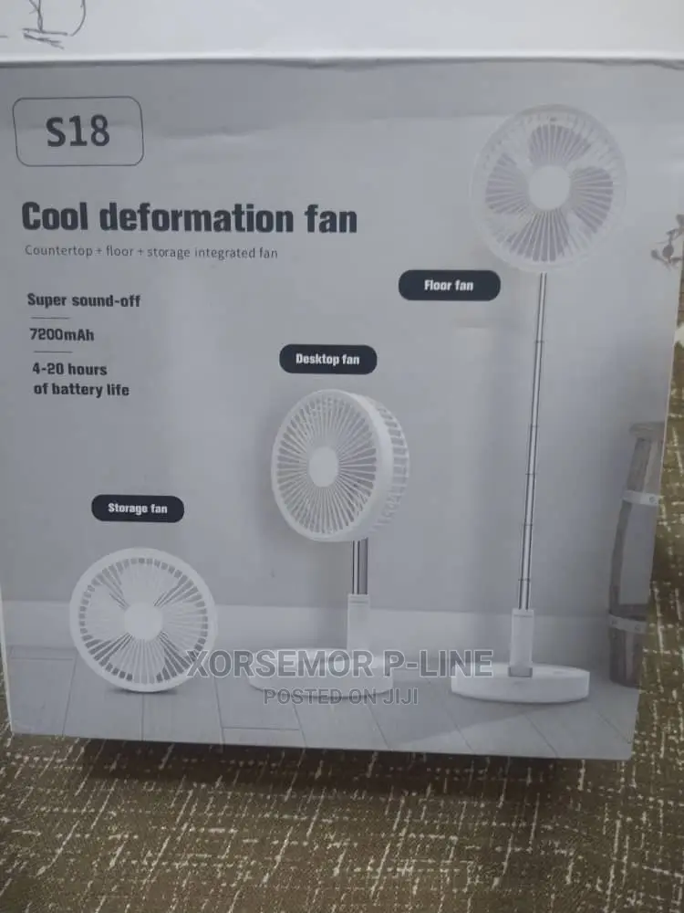 Adjustable High Rechargeable Fan