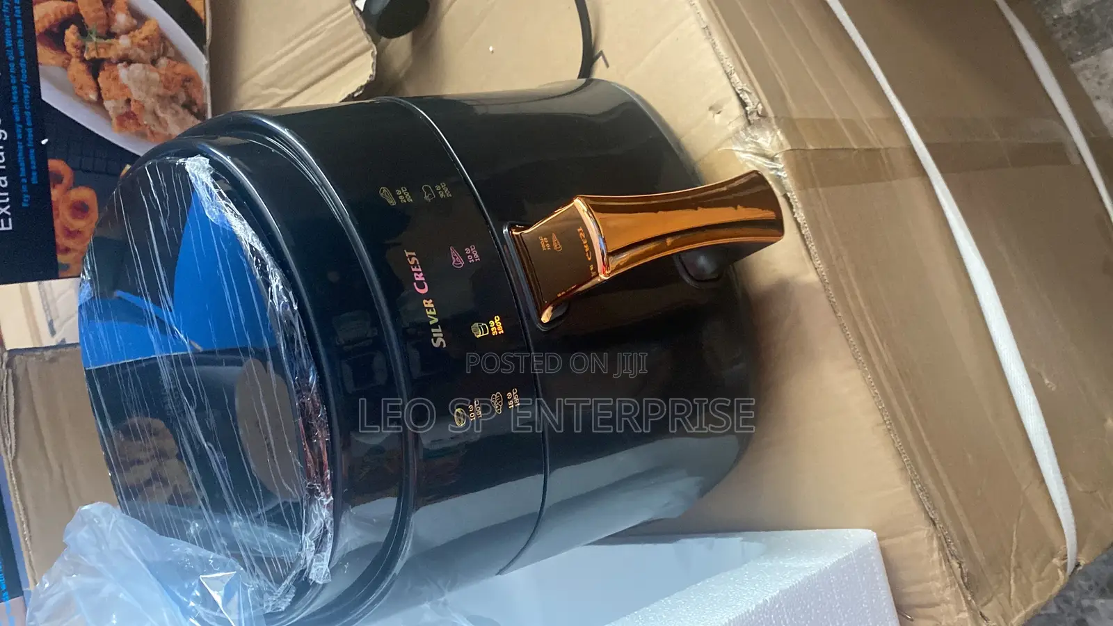 8l Silver Crest Digital Air Fryer for Sale With 20 Liners