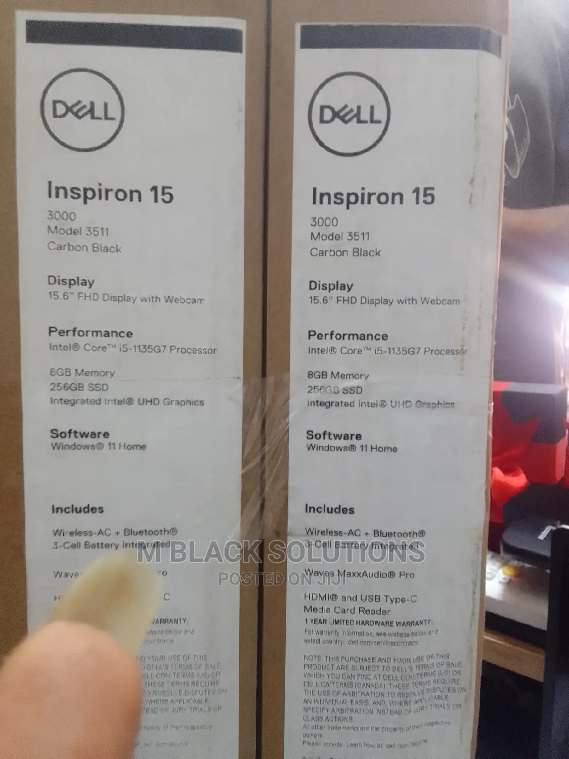 New Laptop Dell Inspiron 15 8GB Intel Core I5 SSD 256GB