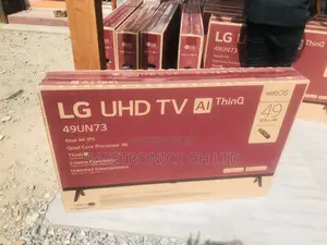 LG Uhd TV 49 Inch Un73 Series, Active Hdr Webos Smart