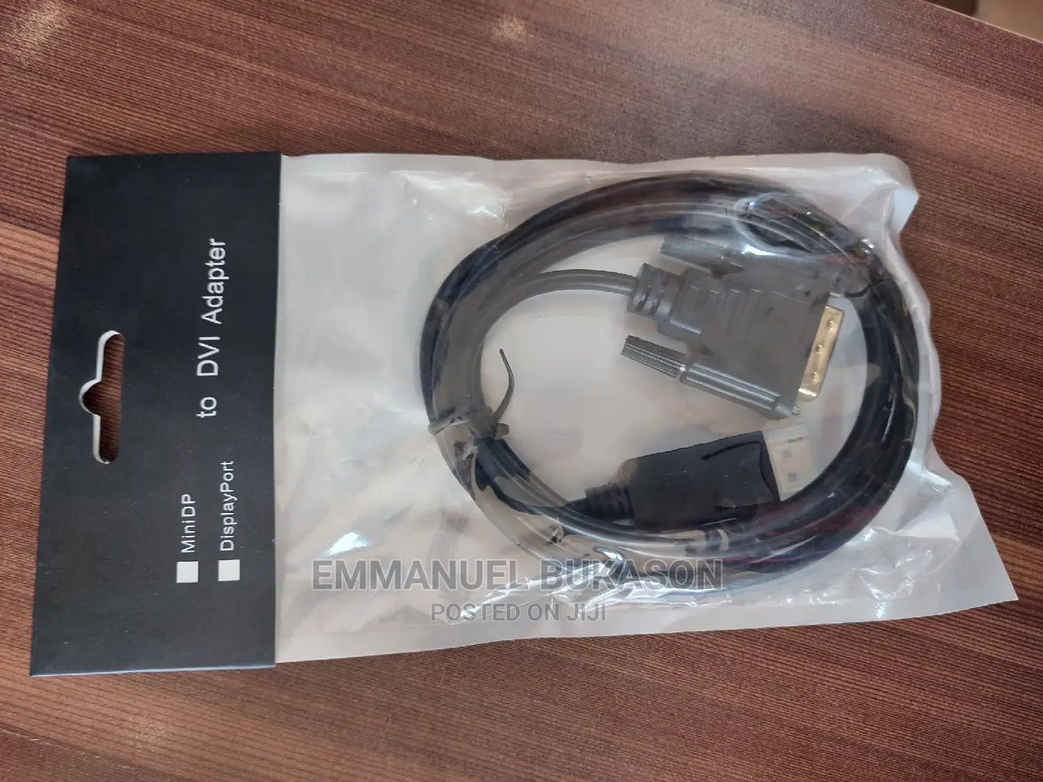 Display Port to DVI Cable