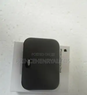 Apple MNN62AM/A iPhone Lightning Dock, Black