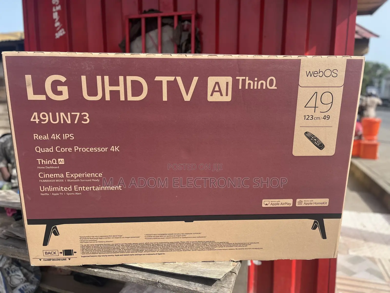 Lg 49” Quad Core Thinq Ai Led Tv