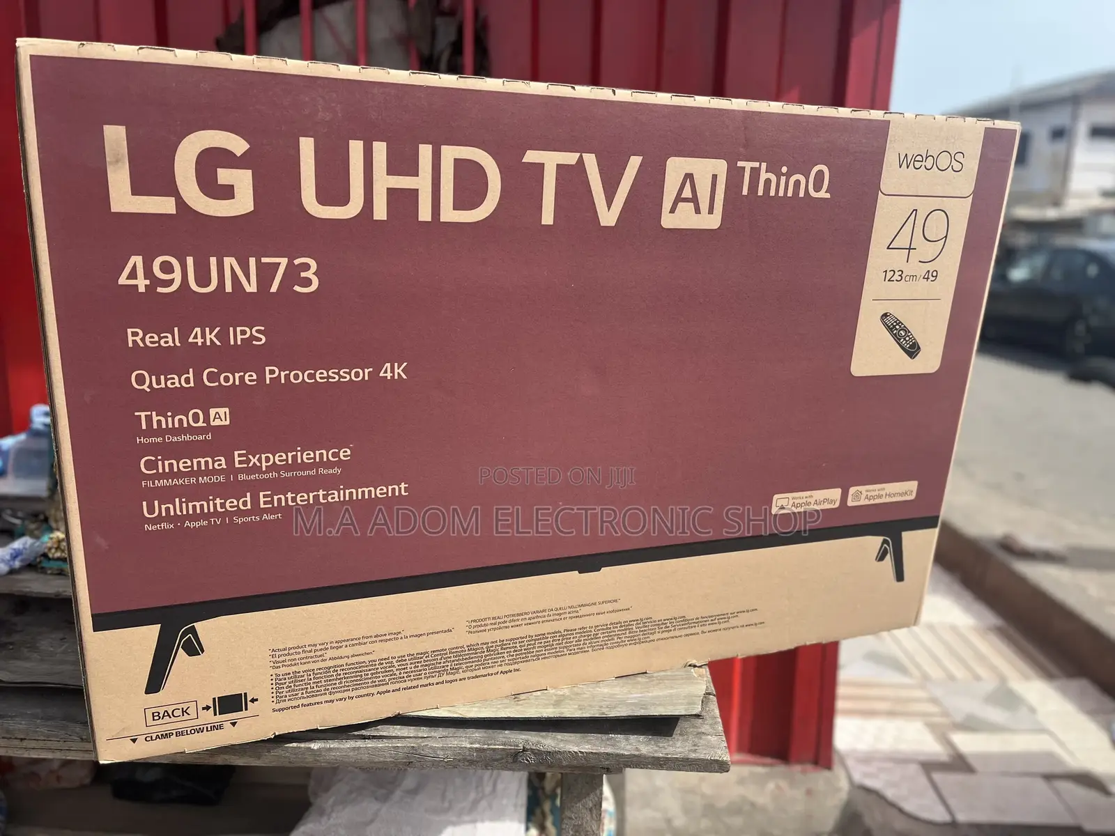Lg 49” Smart Led Tv With Magic Remote