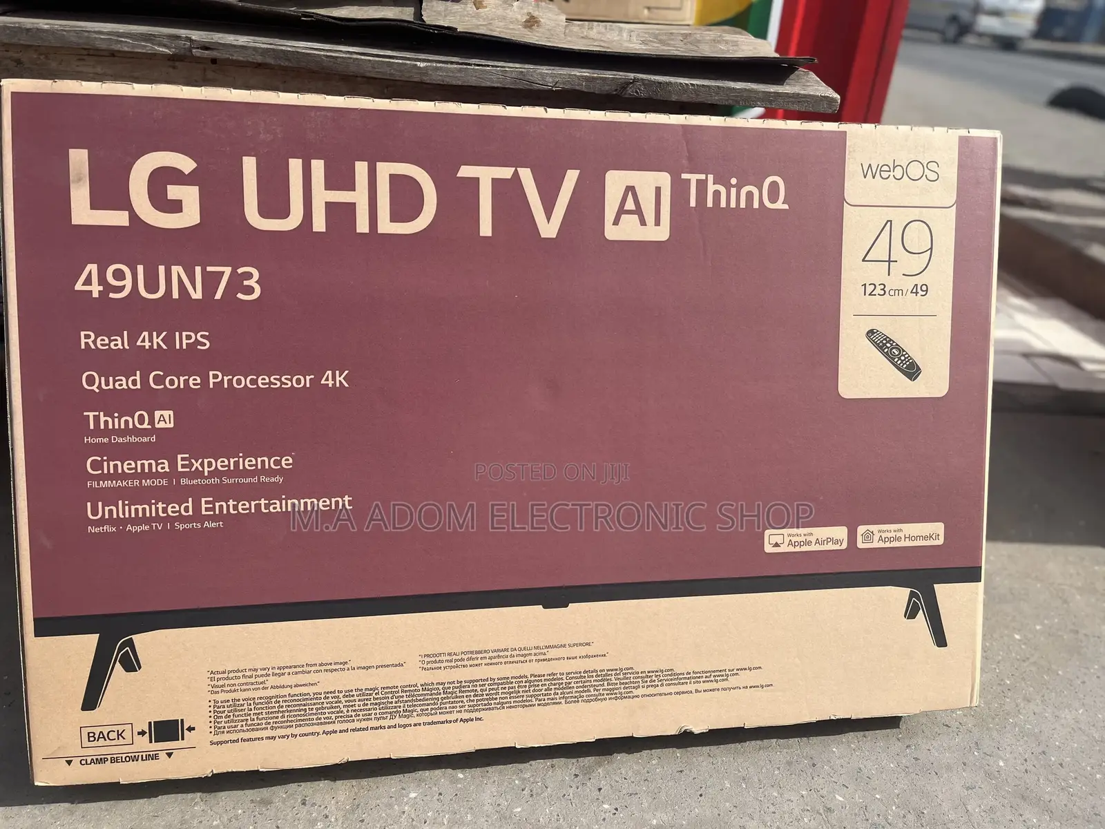 Lg 49” Led Tv With Magic