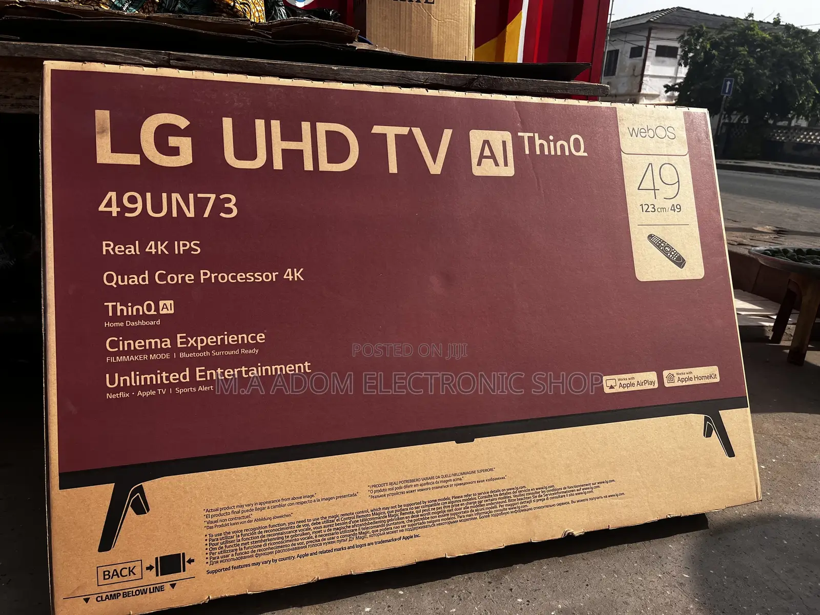 Lg 49” 2022 Model UHD Smart Tv