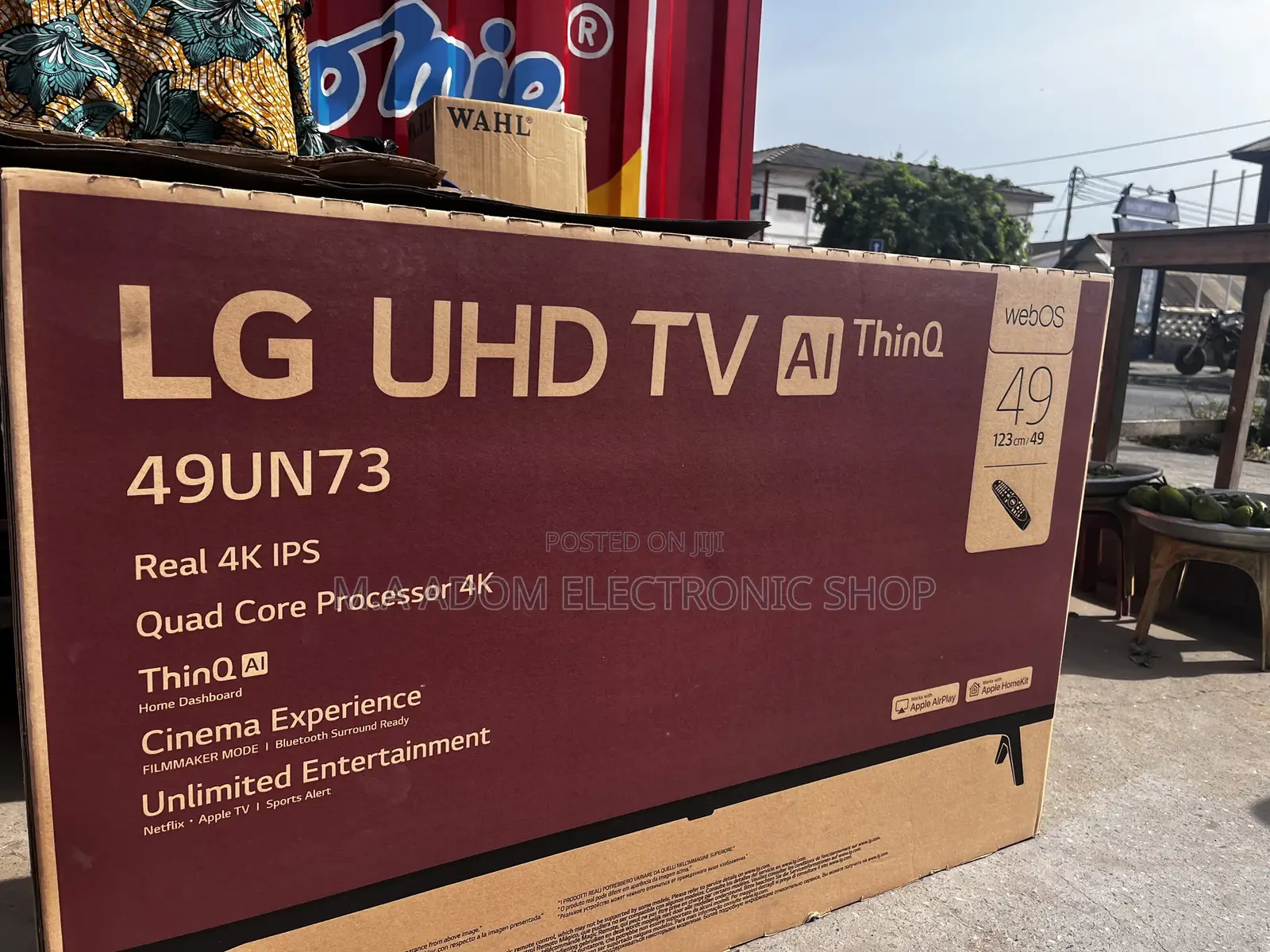 New 2021 Lg 49” UHD Thinq Ai Led Tv With Magic Remote