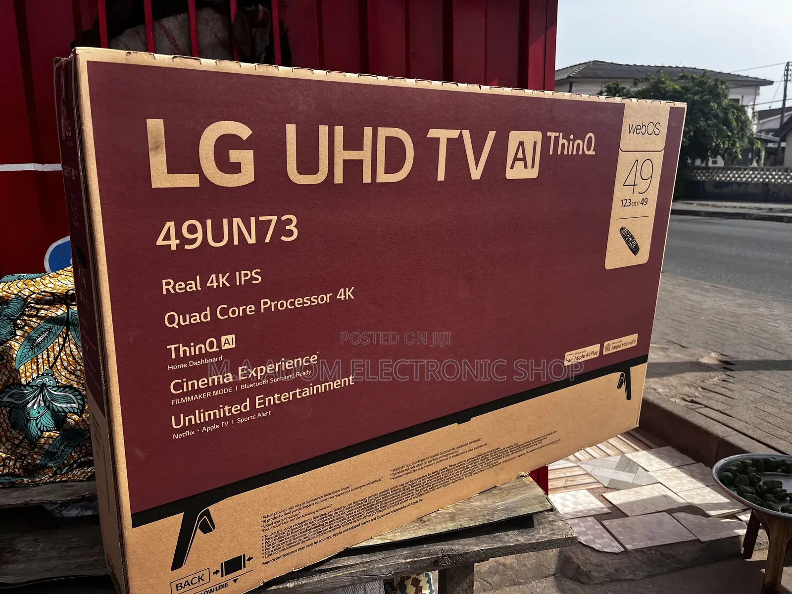 New 2021 Lg 49” UHD Thinq Ai Led Tv With Magic Remote