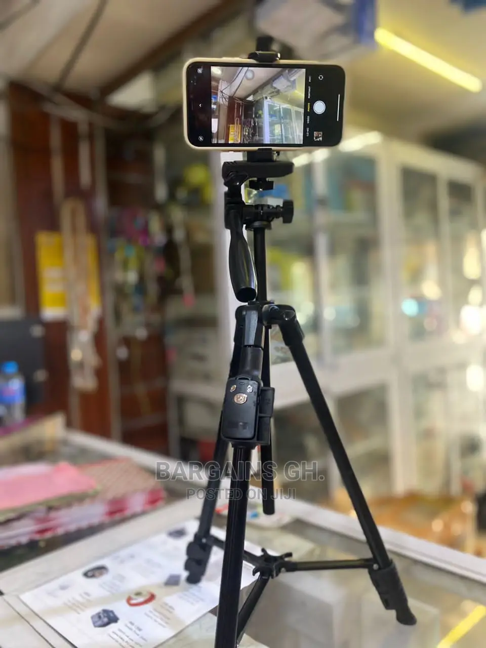 Tripod Stand For Phone And Camera With Remote And Bag