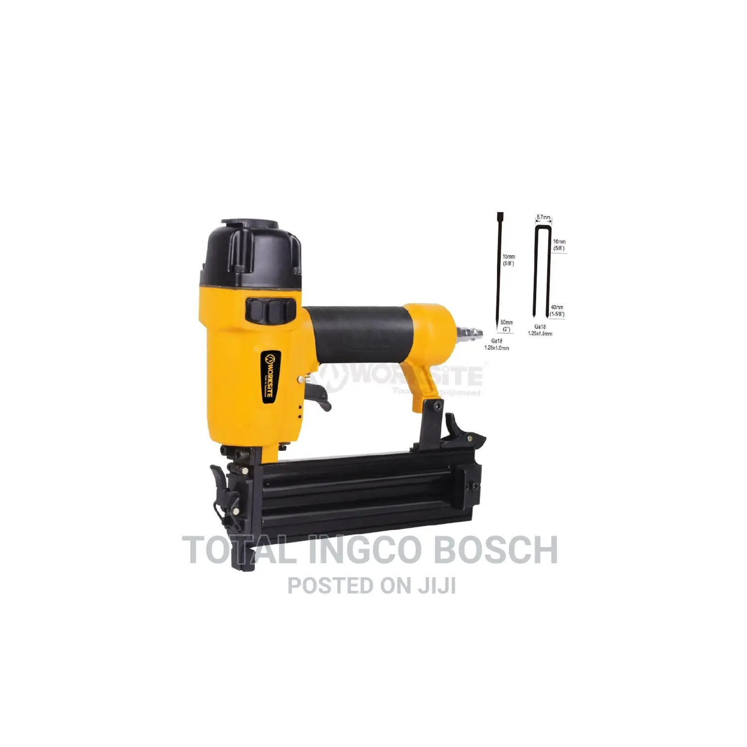 Wood Nail Gun // 2 IN 1 Combo Air Brad Nailer
