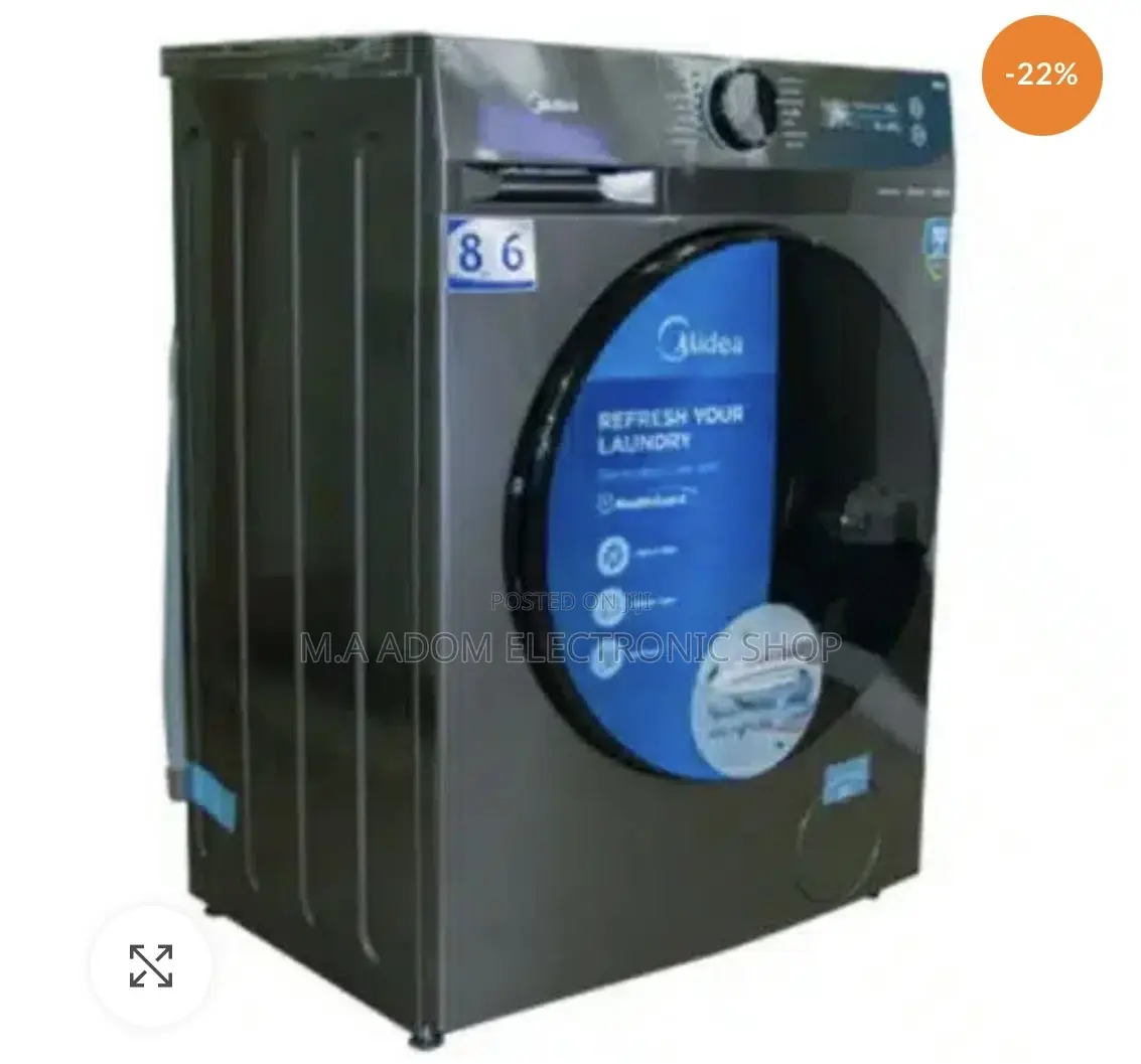 Brand New Midea 8kg Washing Machine Font Load