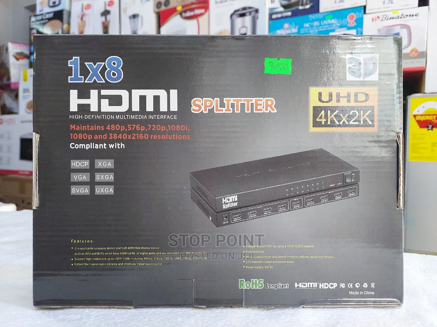8 Ports HMDI Splitter