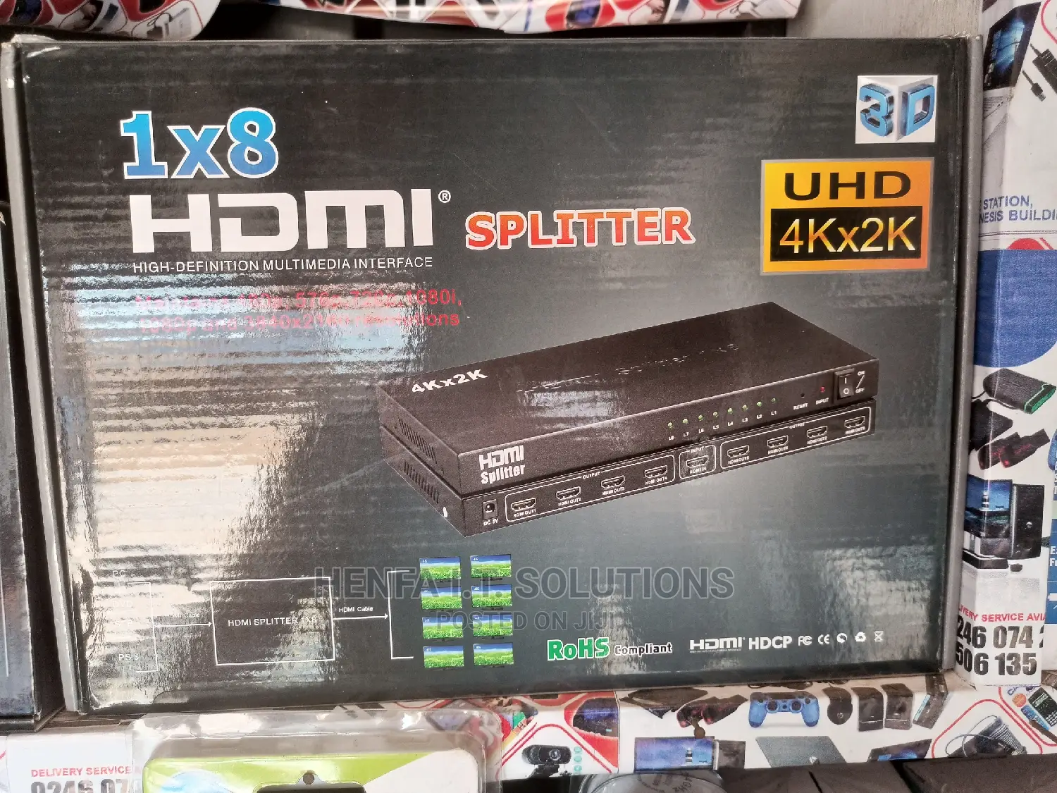 Hdmi Splitter - 8 Ports