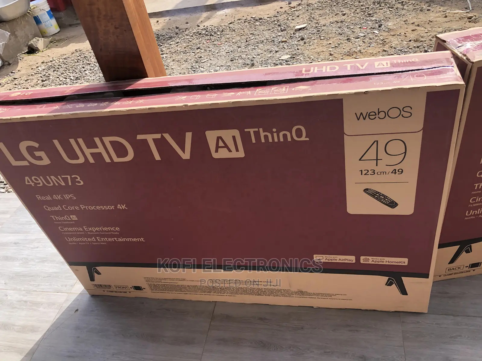 LG UHD Smart 4K Digital Satellite TV 50 Inches