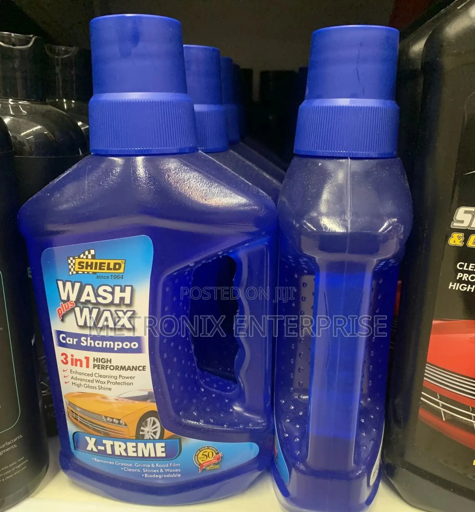 Car Shampoo Wash+Wax(Shield)500ml