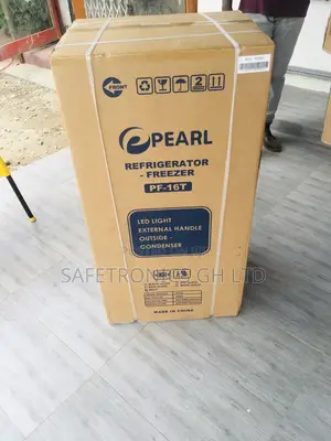 Pearl 95liters Double Door Table Top Fridge Black/Red/Blue