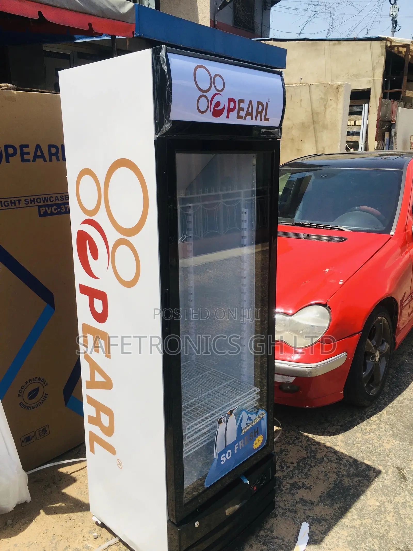 Pearl PVC-49 Single Door Display Fridge (Beverage Cooler)