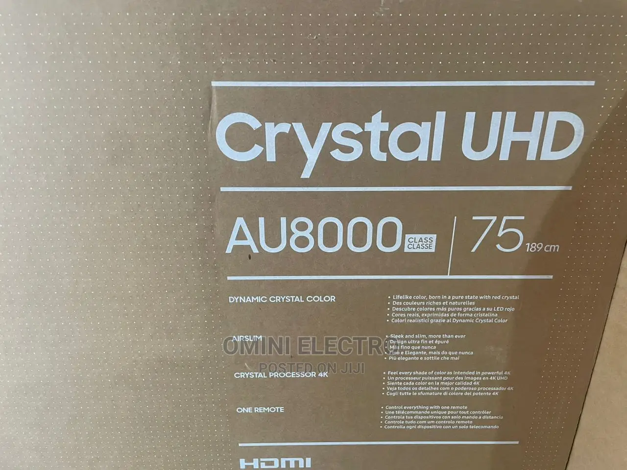 2022 Samsung 75” Series 7 Smart Uhd Tv