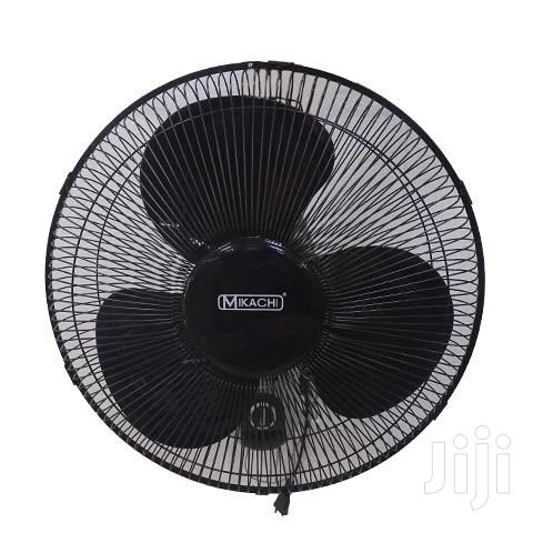 MIKACHI Wall Mount Fan 16”-Black