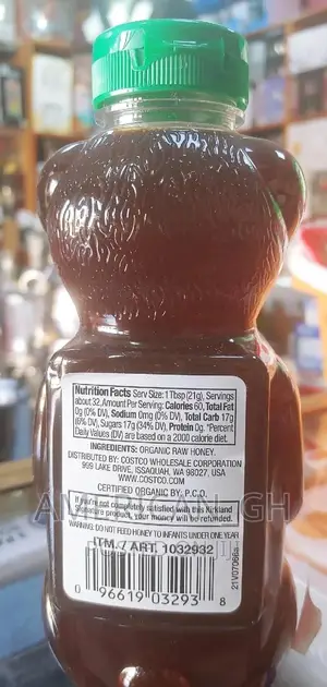 100% Raw Organic Honey
