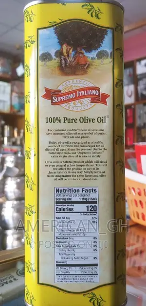 100% Pure And Organic Olive Oil