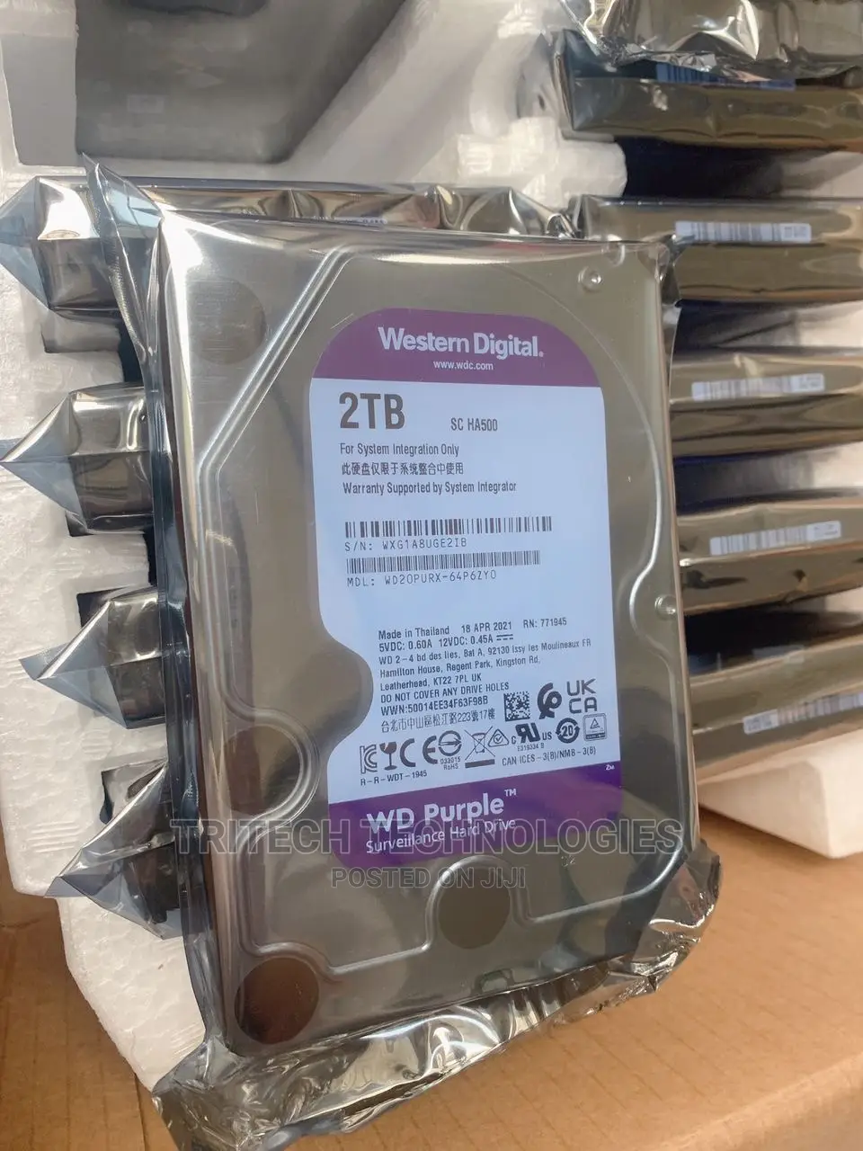 Surveillance HDD 2tb New