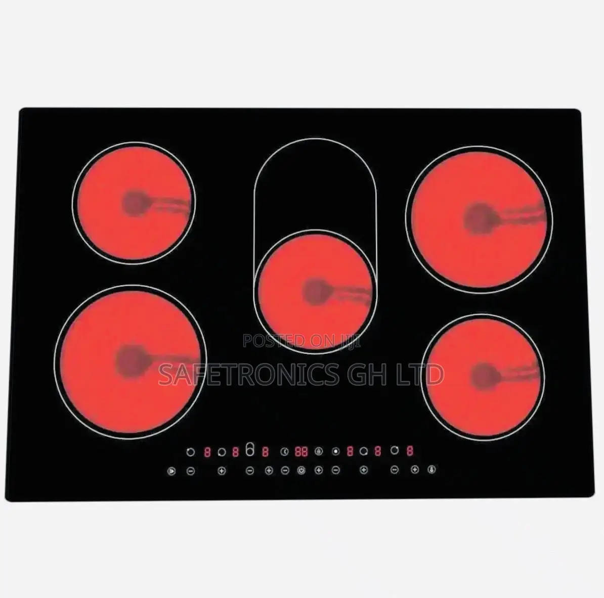 MIDEA MC-HV868 5-Burner 90cm Ceramic Electric Cooker Hob