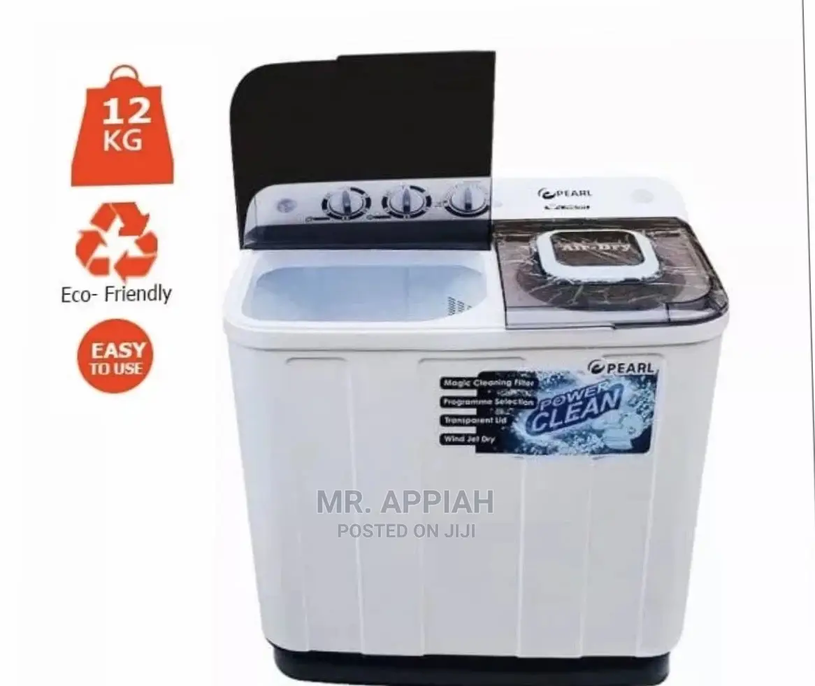 Pearl 12KG Twin Tub Washing Machine Semi Automatic