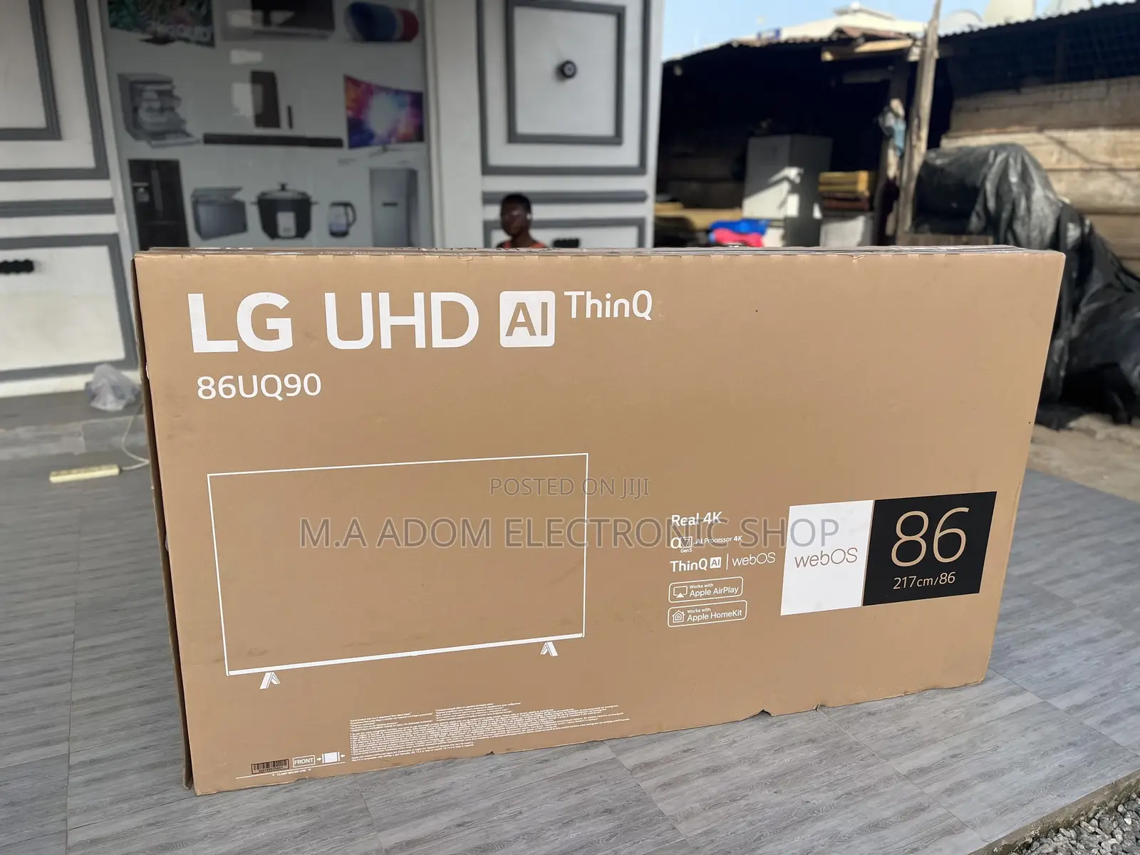 Lg 86” Webos Ai Thinq With Apple Air Play Tv