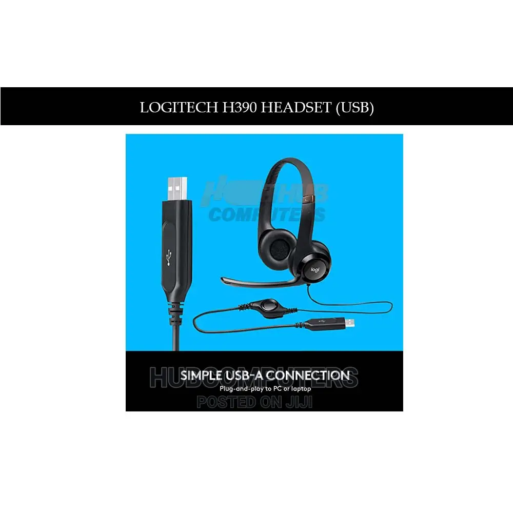 Logitech H390 Headset (Usb)