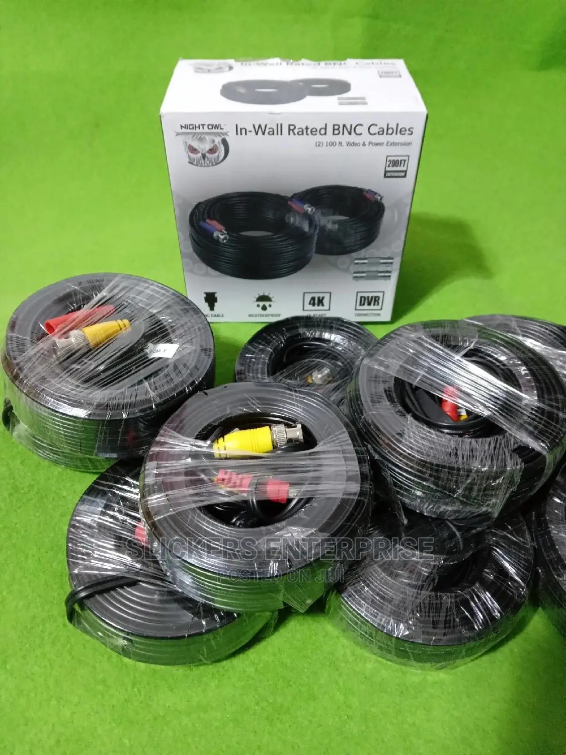 CCTV BNC Cable With Power 20m