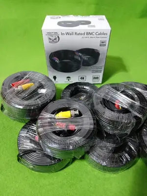 CCTV BNC Cable With Power 20m