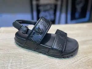 LV Leather Sandals