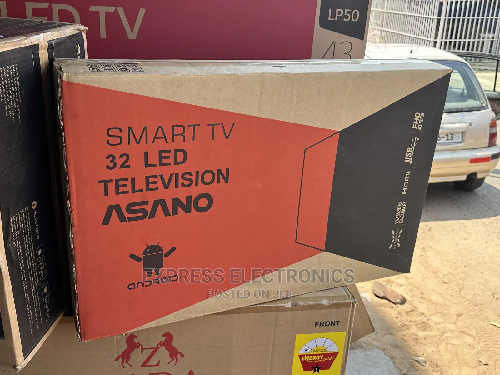 Powerful Dynamic and Clear Image Asano Smart 32”Tv Android