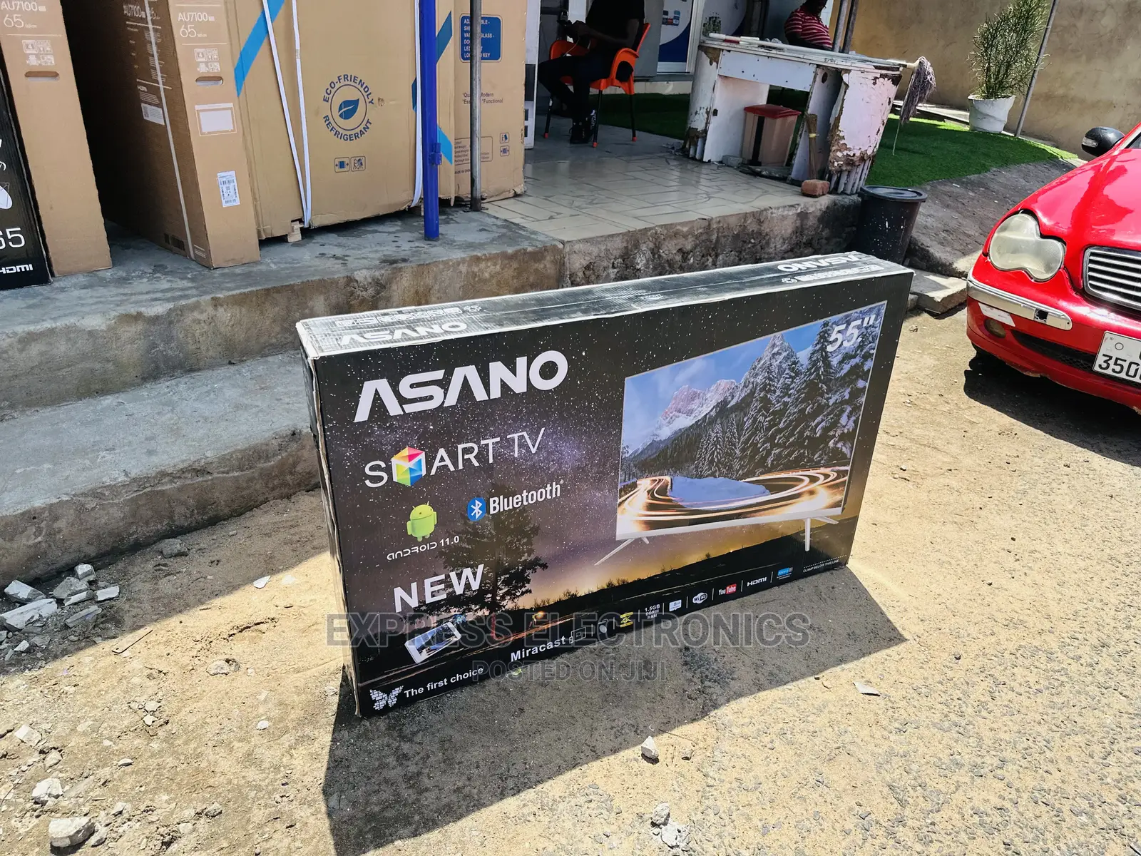 55”Asano Smart Powerful Dynamic and Clear Image Tv