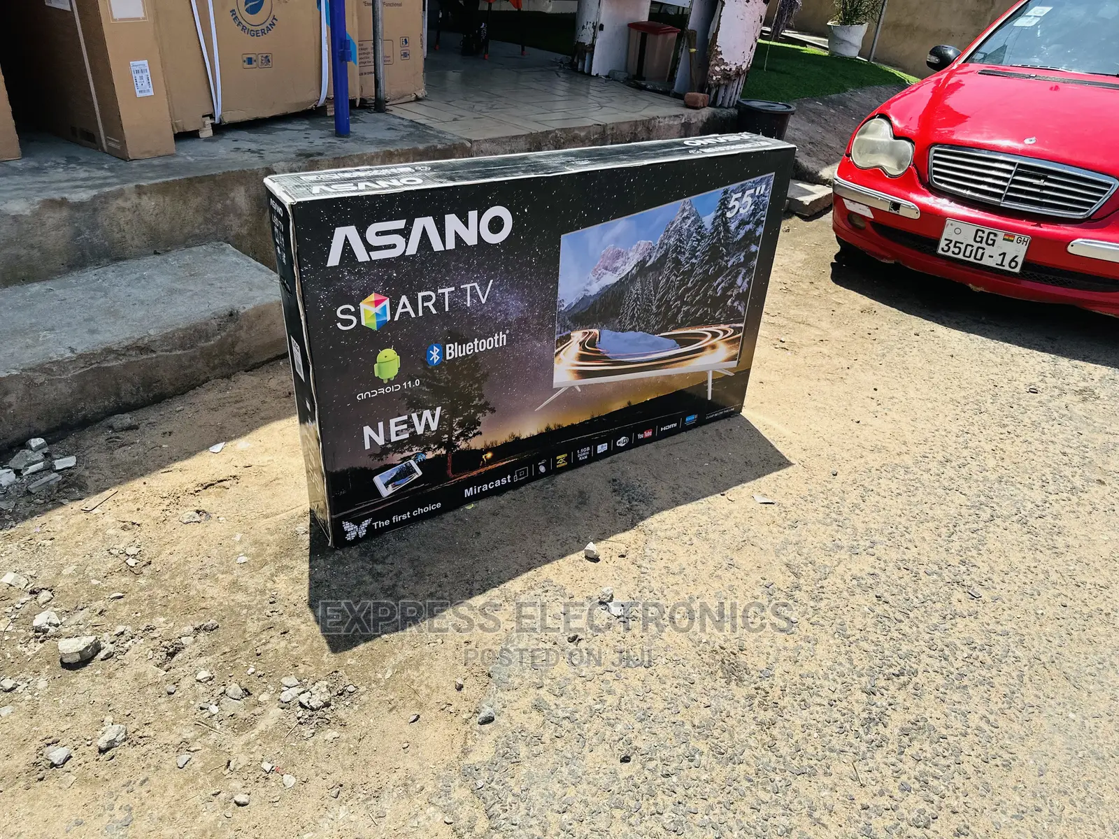55”Asano Smart Powerful Dynamic and Clear Image Tv