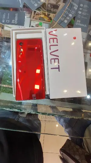 New LG Velvet 128 GB Red