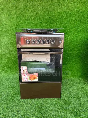 Brown Volcano 4 Gas Burner Oven