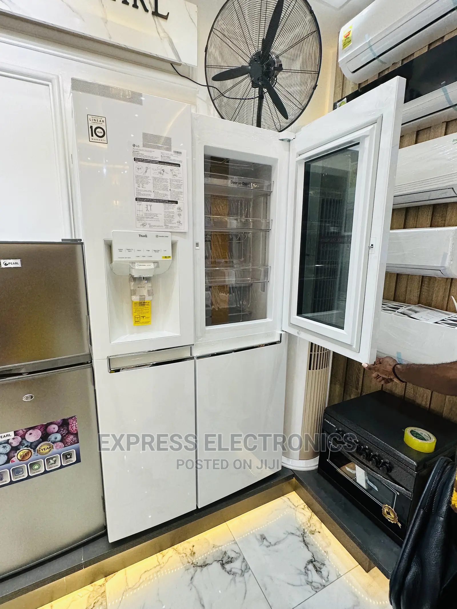 Auto Defrosting LG GC-X257CVVV Door in Door Fridge