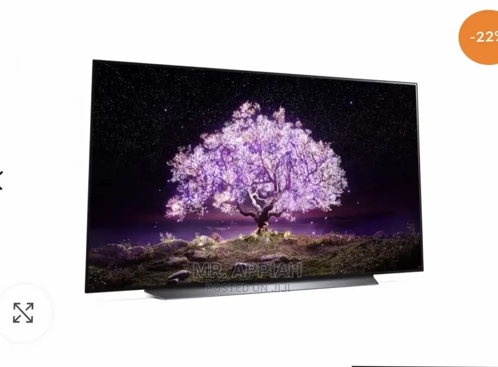 LG OLED TV 65 Inch C1 Series Cinema Screen Design 