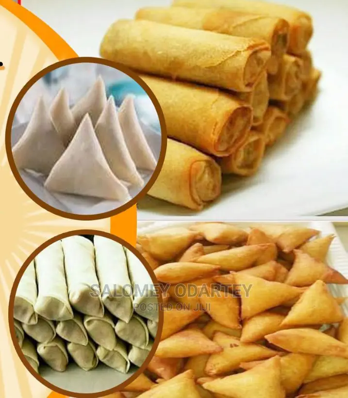 Nakotel Fresh Spring Rolls And Samoasa