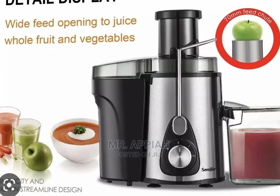 Silver Sonifer Juice Extrator