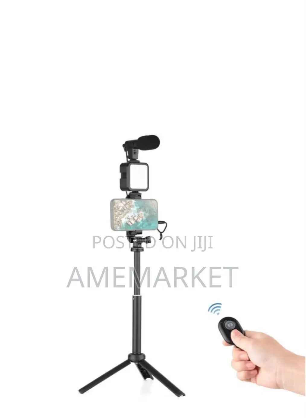 Vlog Kit Youtube Live Stream. Tictok Make-up Video Record