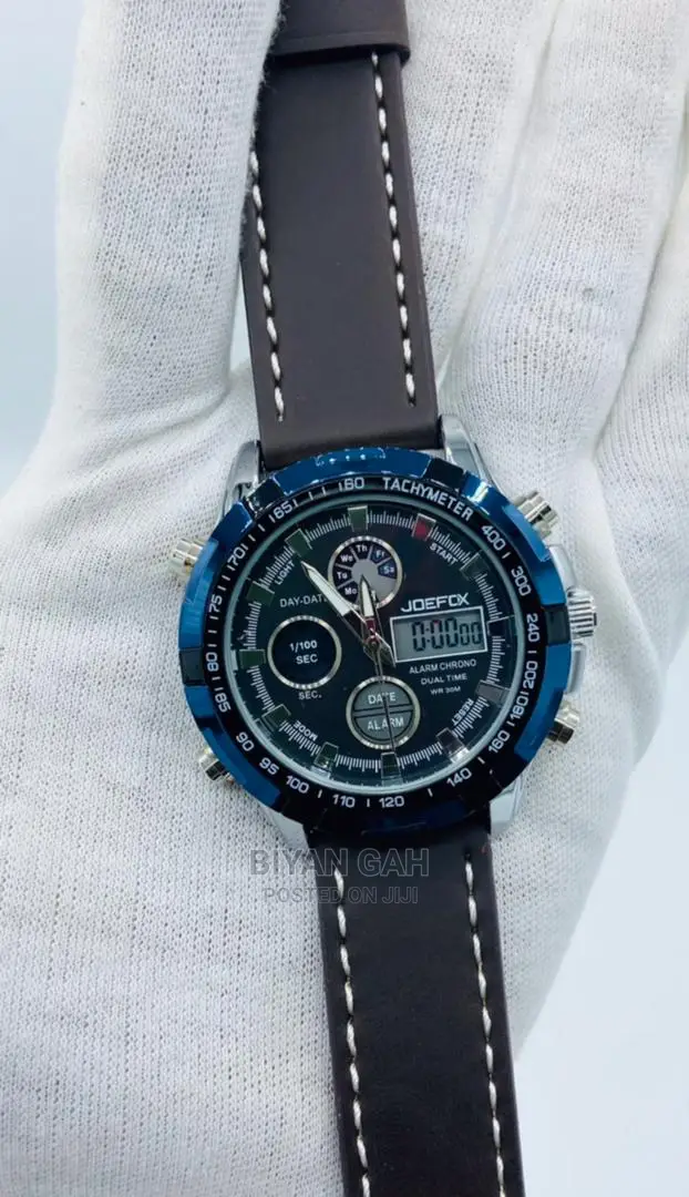 JOEFOX Leather Watch