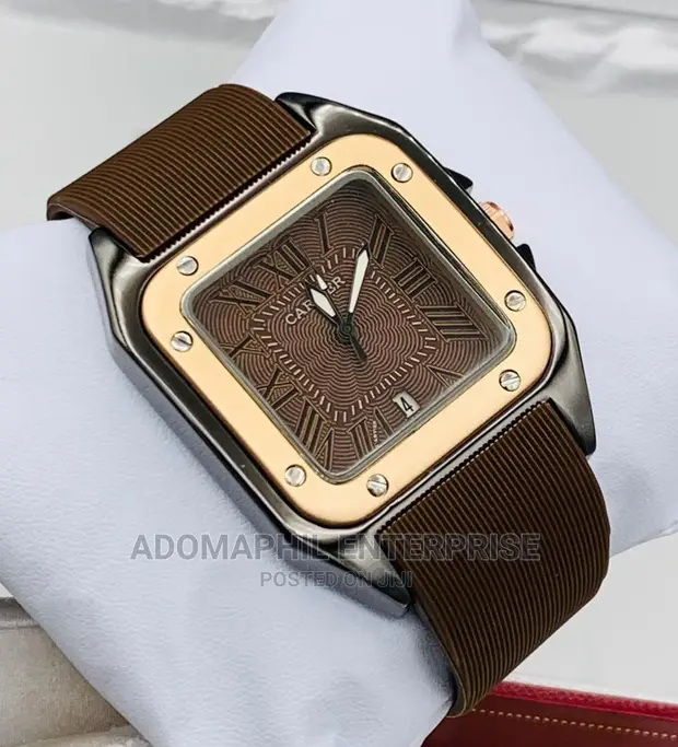 Anti-Fade Authentic Cartier Watch
