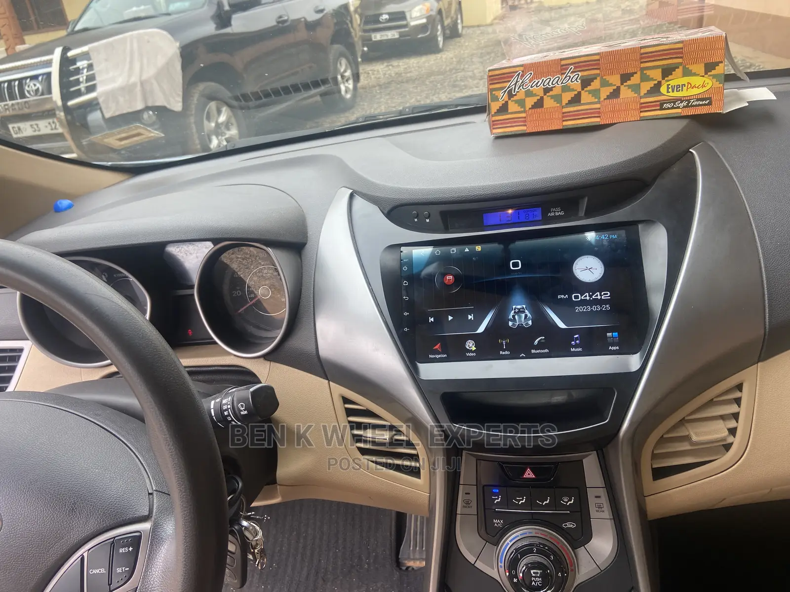 Elantra Android Screen 2011-2015.