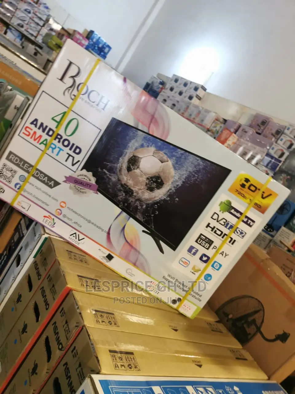 Excellent Roch 40” Smart Android Tv